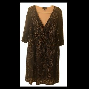 Layne Bryant Black Lace Dress